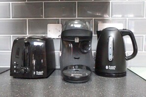 Kaffe och/eller kaffebryggare