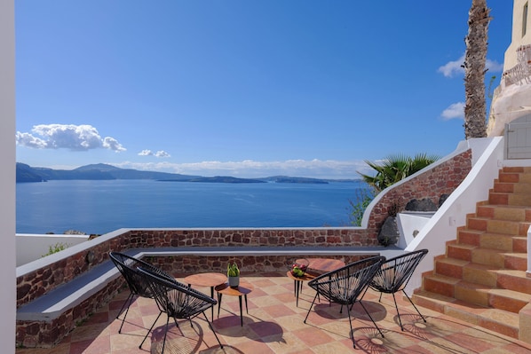 Romanttinen huone, merinäköala | Ulkopuoli