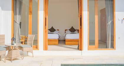 Dolphin 4 – Deluxe Twin Room in New Villa on Lovina Beach