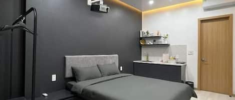 Appartement Standard, vue sur la ville | Bureau, espace de travail pour ordinateurs portables