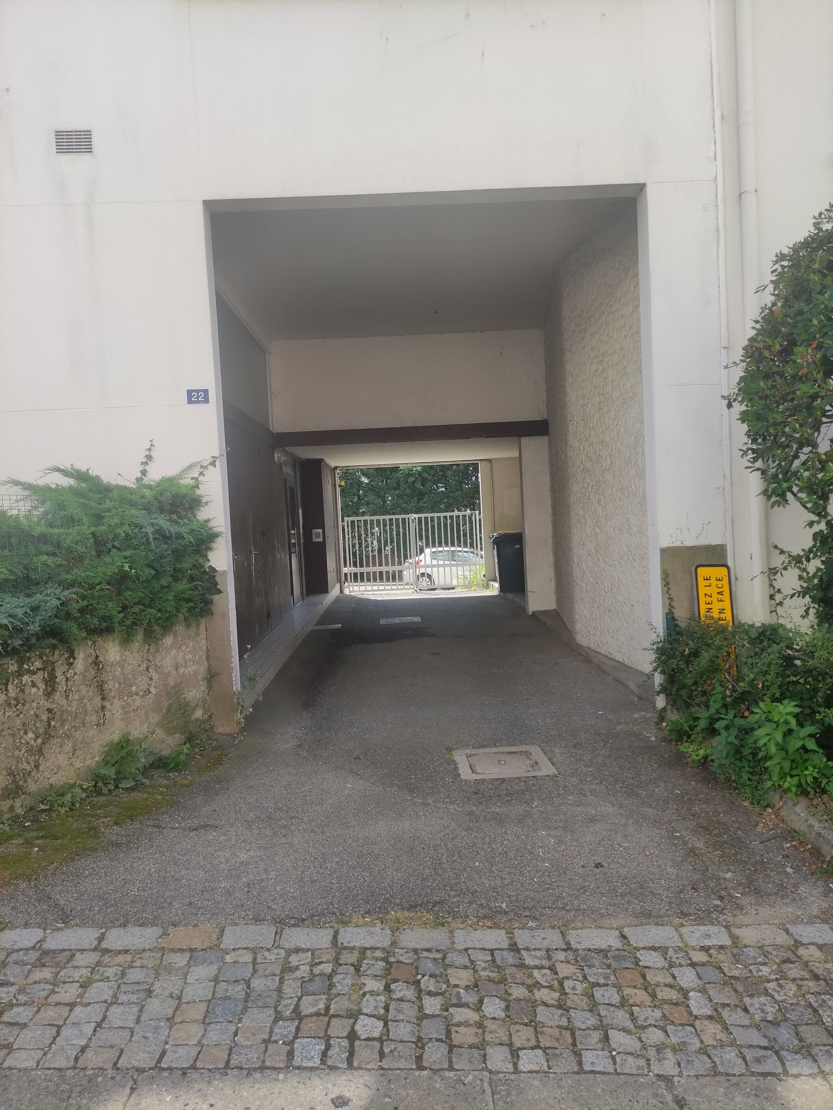 Enceinte de l’hébergement