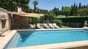 Outdoor pool - Mas les Ferrages Your farmhouse in the Alpilles (Noves)