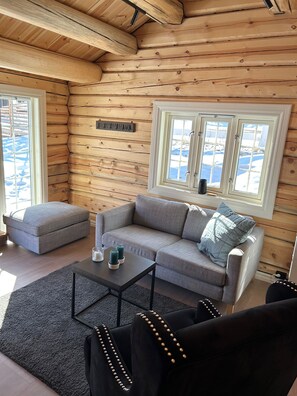 Large Family Room with Shared Bathroom