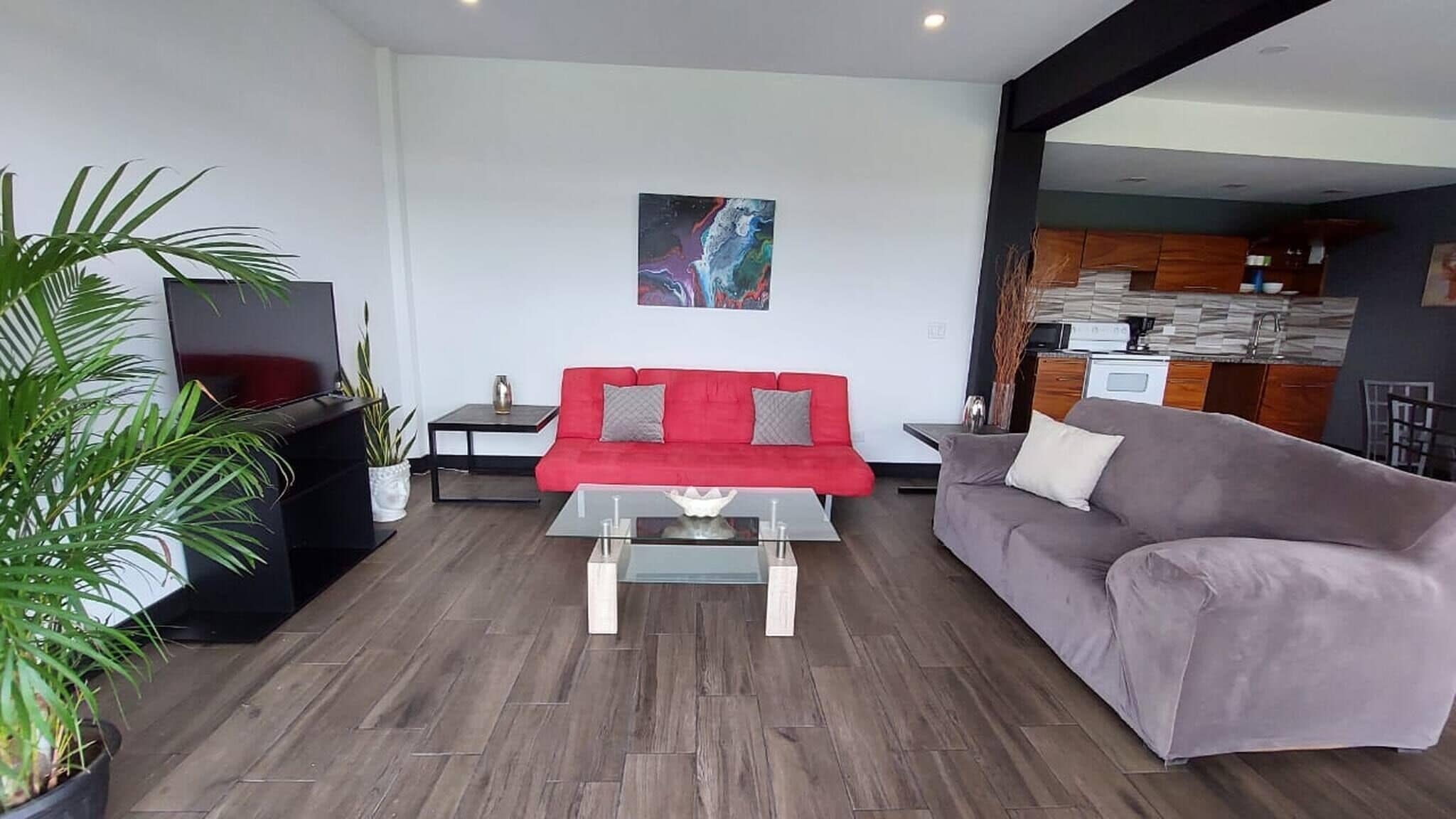 Nhà, 1 phòng ngủ, hồ bơi riêng | Phòng khách