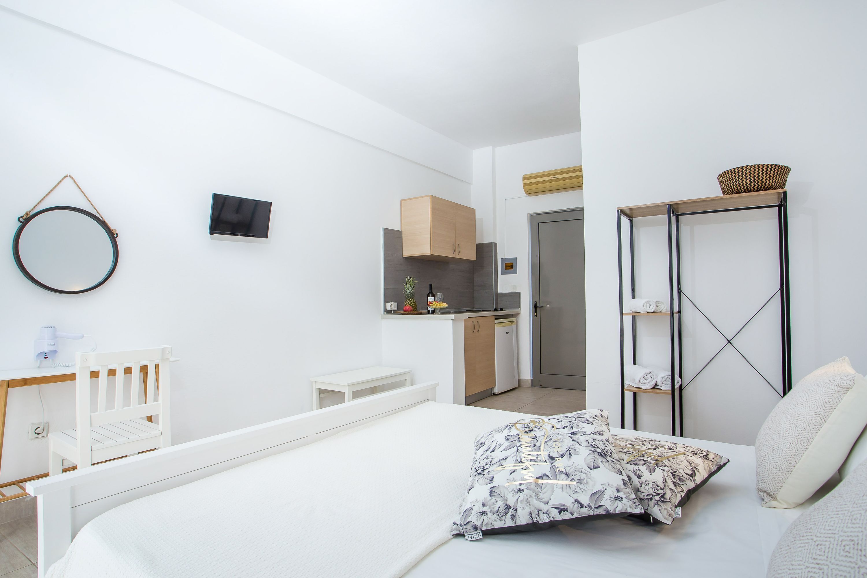 Desk, iron/ironing board, free WiFi, bed sheets