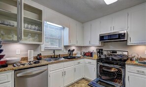 Private kitchen - Chop House - King Bed, Smart TVs & Backyard Fun! (Douglasville)