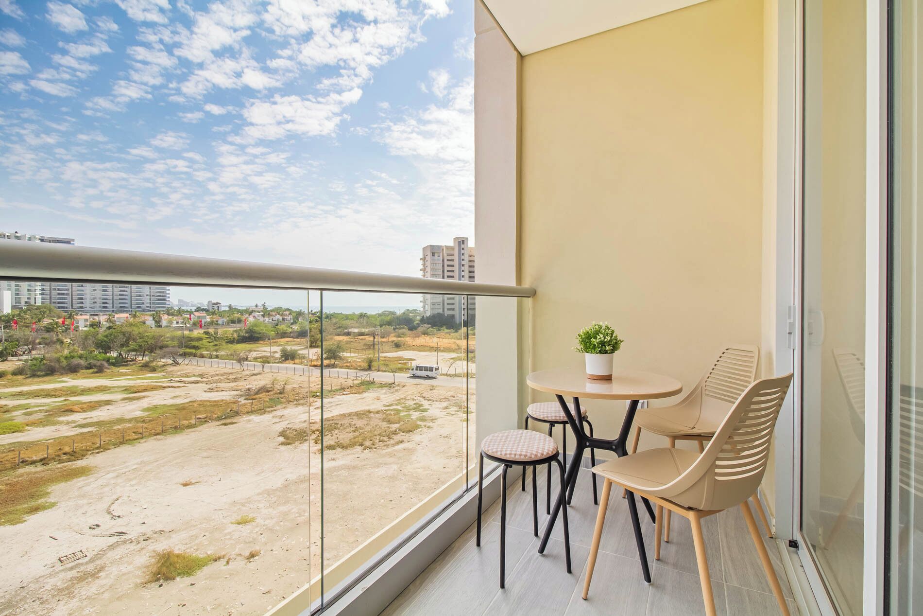 Monolocale comfort, balcone | Parco della struttura