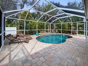 Beheizter Pool