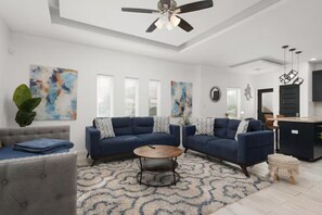 Área de sala de estar