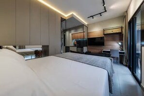 1 bedroom, iron/ironing board, WiFi, bed sheets - FSuits Oscar Freire (São Paulo)