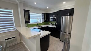 Private kitchen - Bal Harbour Beacon | Elegant 2BR Haven (Bay Harbor Islands)