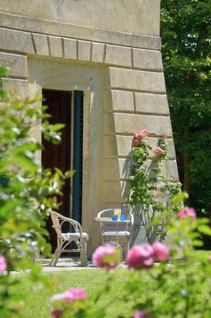 Terrace/patio - Villa Gioli, Historic Tuscan Villa with Pool & Private Park (Toscana)