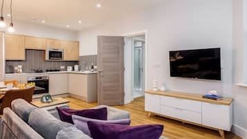 公寓, 1 張標準雙人床, 庭院, 花園 | 住宿內部