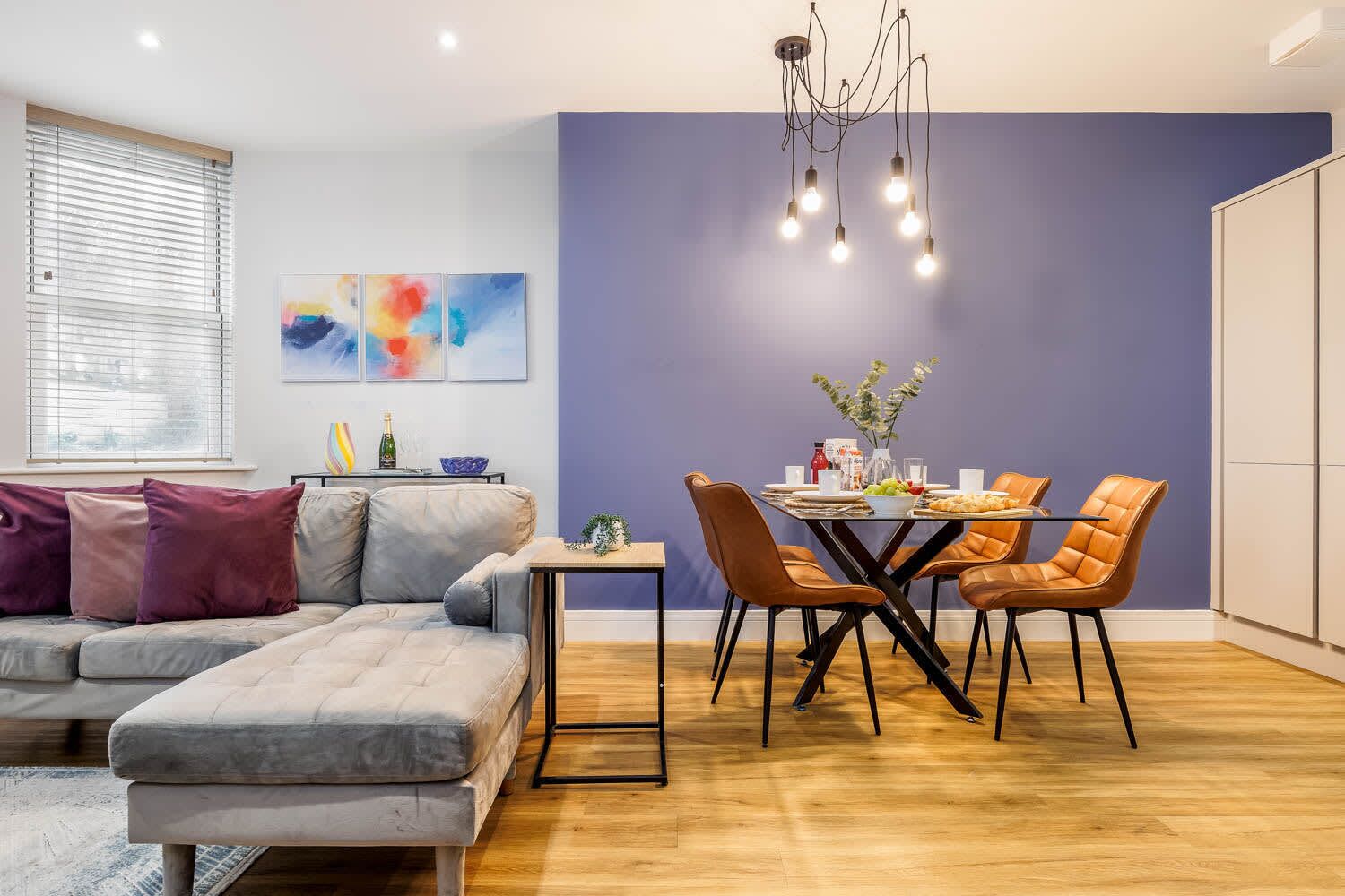 Apartment, 1 Double Bed, Patio, Garden Area | Living area