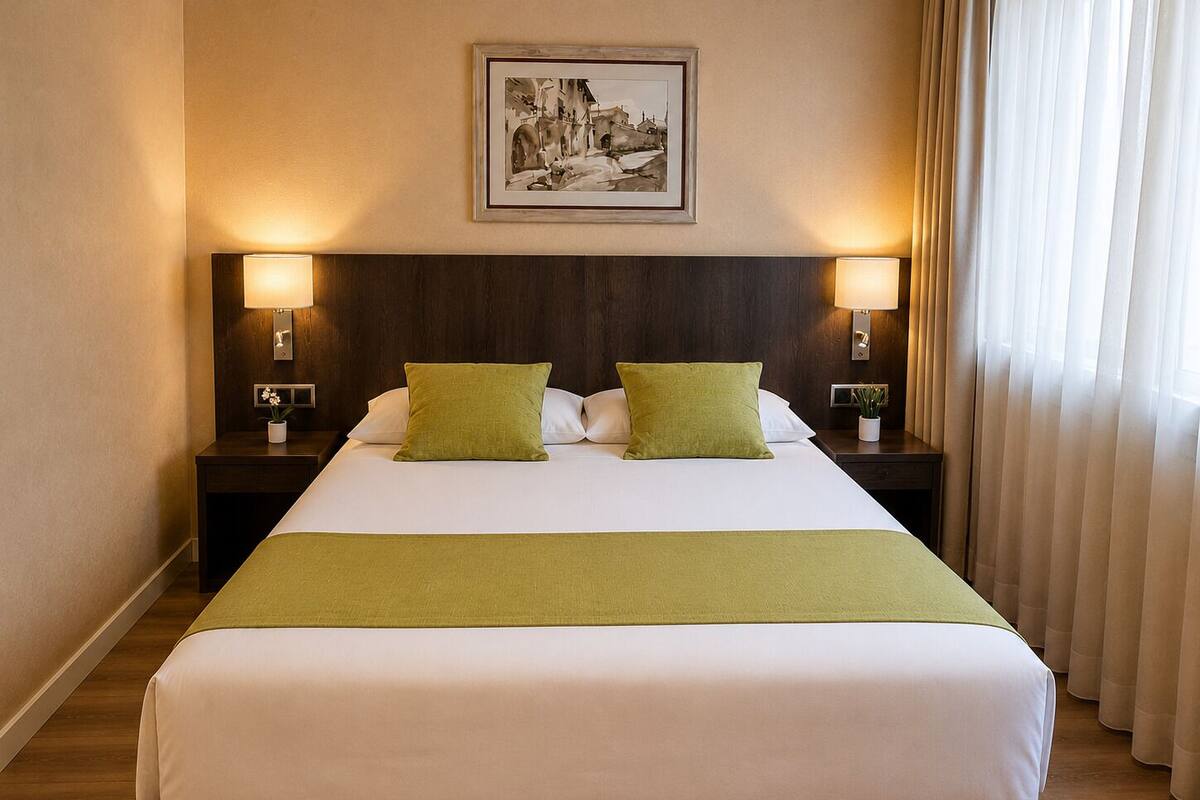 Double Room, Private Bathroom | Desk, iron/ironing board, free WiFi, wheelchair access