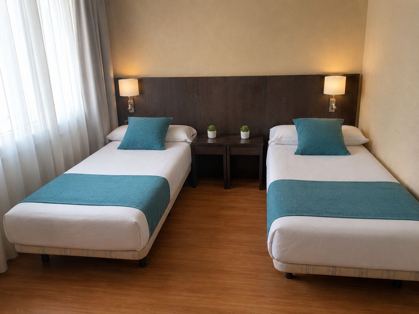 Double or Twin Room, Non Smoking, Private Bathroom | Desk, iron/ironing board, free WiFi, wheelchair access