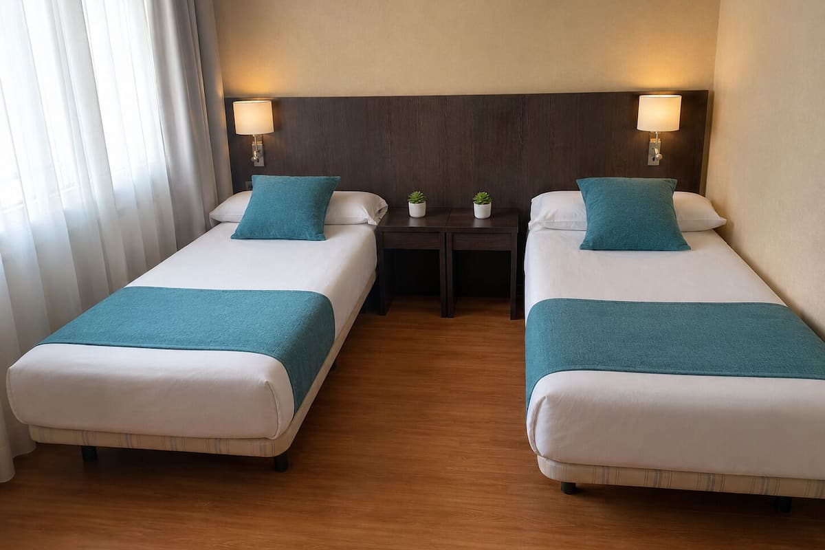 Double or Twin Room, Non Smoking, Private Bathroom | Desk, iron/ironing board, free WiFi, wheelchair access
