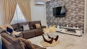 Living area - Flat 2 @ Ayan Villas beach view(first floor) (GJ5X+CM Oshiyie)