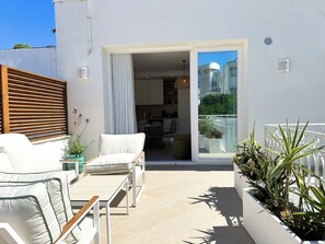 Apartment, 2 Bedrooms, Terrace | Outdoor dining - Appartement Nessma 2 Bedrooms (Sidi Bou Said)