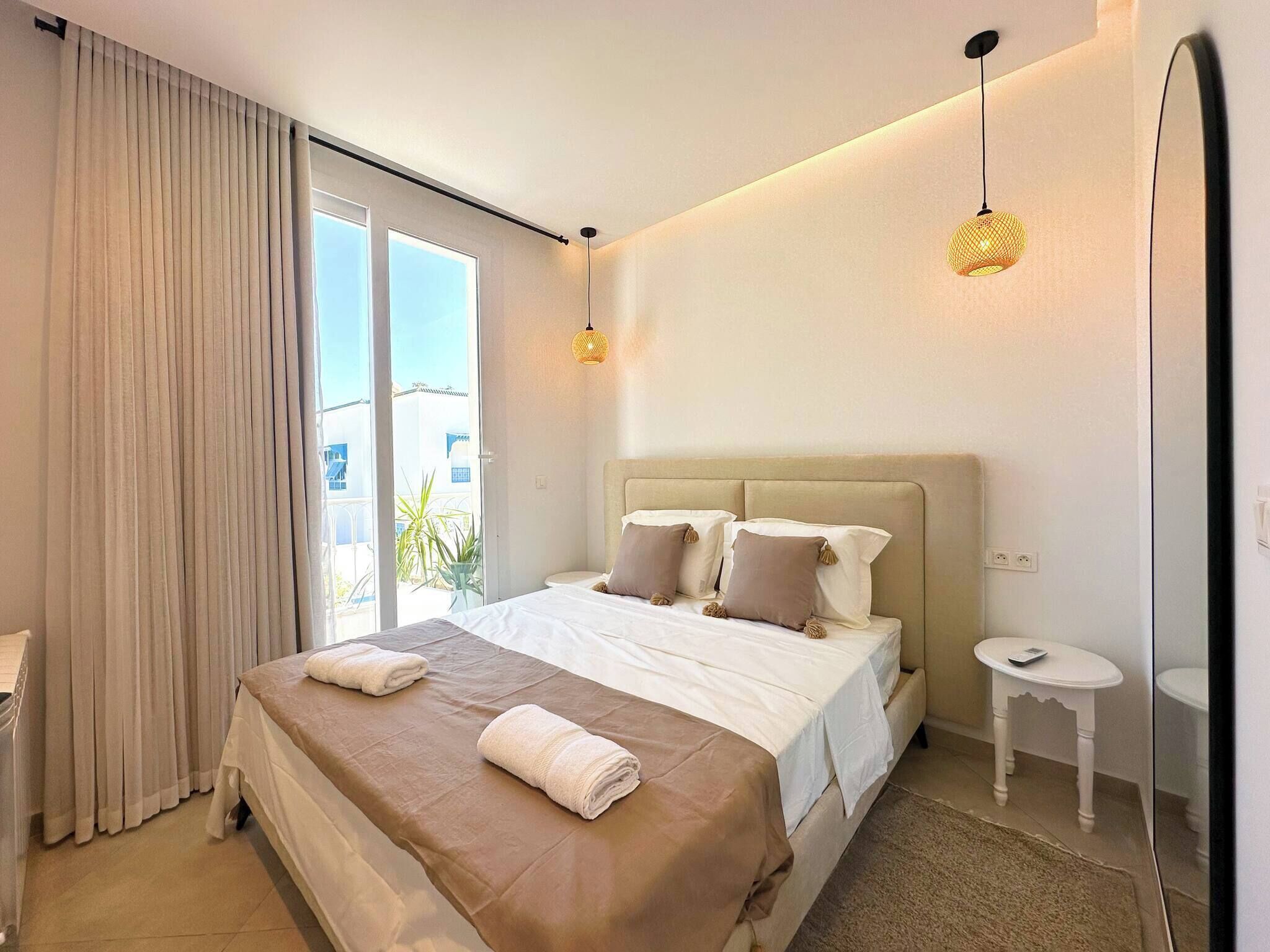 Căn hộ, 2 phòng ngủ, hiên | 2 phòng ngủ 
