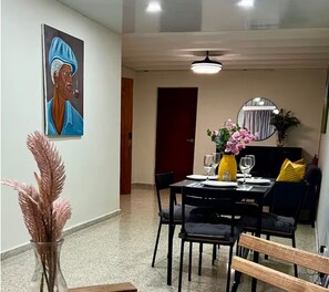 Dining - Modern Zona Colonial Apartment  Walkable & Cozy (Santo Domingo)