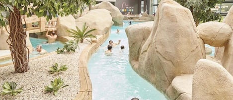 Indoor pool, a heated pool