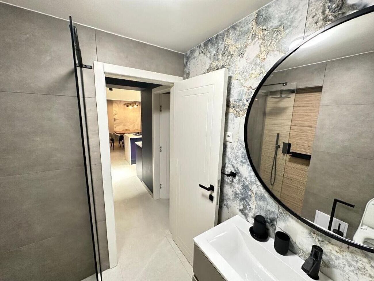 Dusche, Handtücher