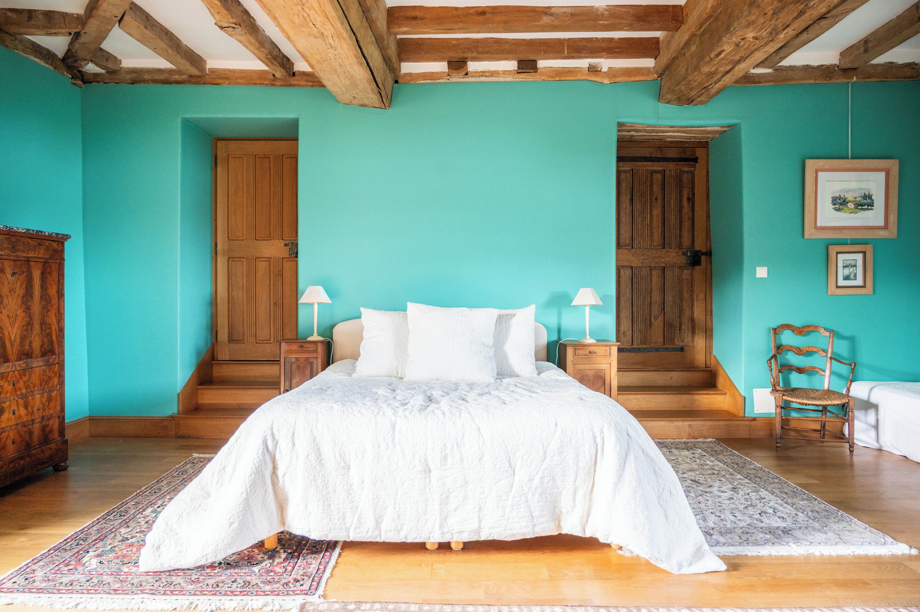 Habitación Deluxe doble | Decoración individual, camas supletorias gratuitas, wifi gratis