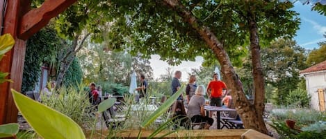 Restauration en plein air