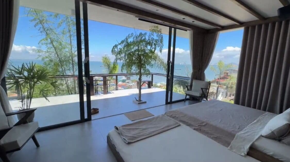Deluxe Quadruple Room, Balcony, Sea View