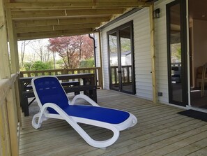 Terrace/patio - Camping 3 étoiles - Piscine  - ccbffeb (Arces)