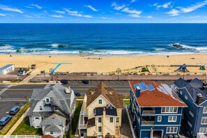Beach towels - Oceanfront Escape | 3BR/2BA w/ Views & Parking (Belmar)