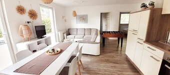 Cozy vacation apartment with sun terrace and sauna on the first floor