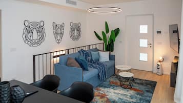 Departamento superior, patio | Área de sala de estar