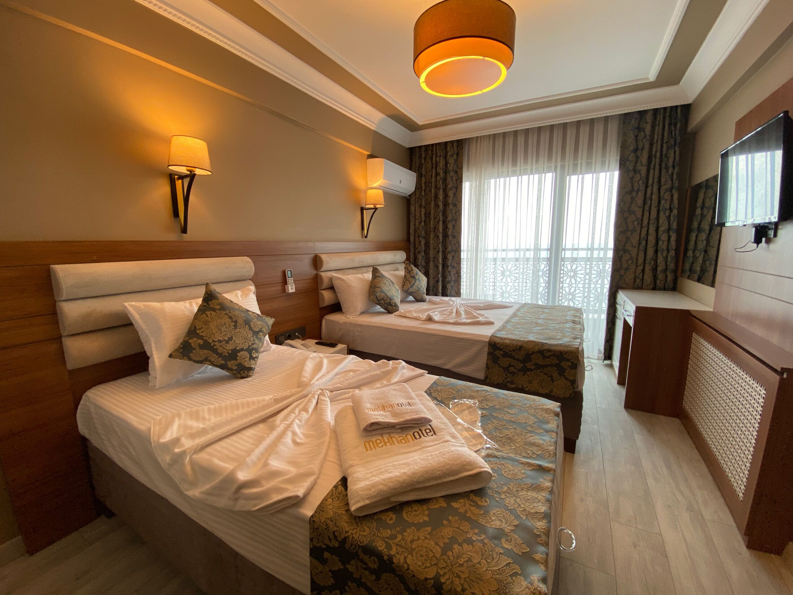 Habitación triple Deluxe, balcón, vistas al mar