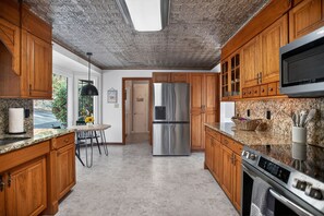 Fridge, microwave, oven, stovetop - Grandview | Epic Mtn Views, Moments from Brevard (Pisgah Forest)