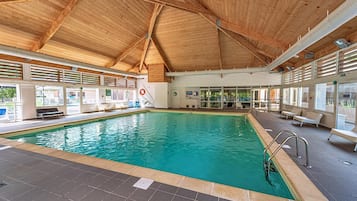 Indoor pool, outdoor pool