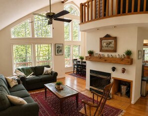 Smart TV, fireplace, offices