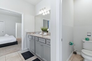 Family House, Balcony | Bathroom - Enchanted Palms Villa 7BR w Private Pool (Davenport)