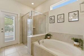 Family House, Balcony | Bathroom - Enchanted Palms Villa 7BR w Private Pool (Davenport)