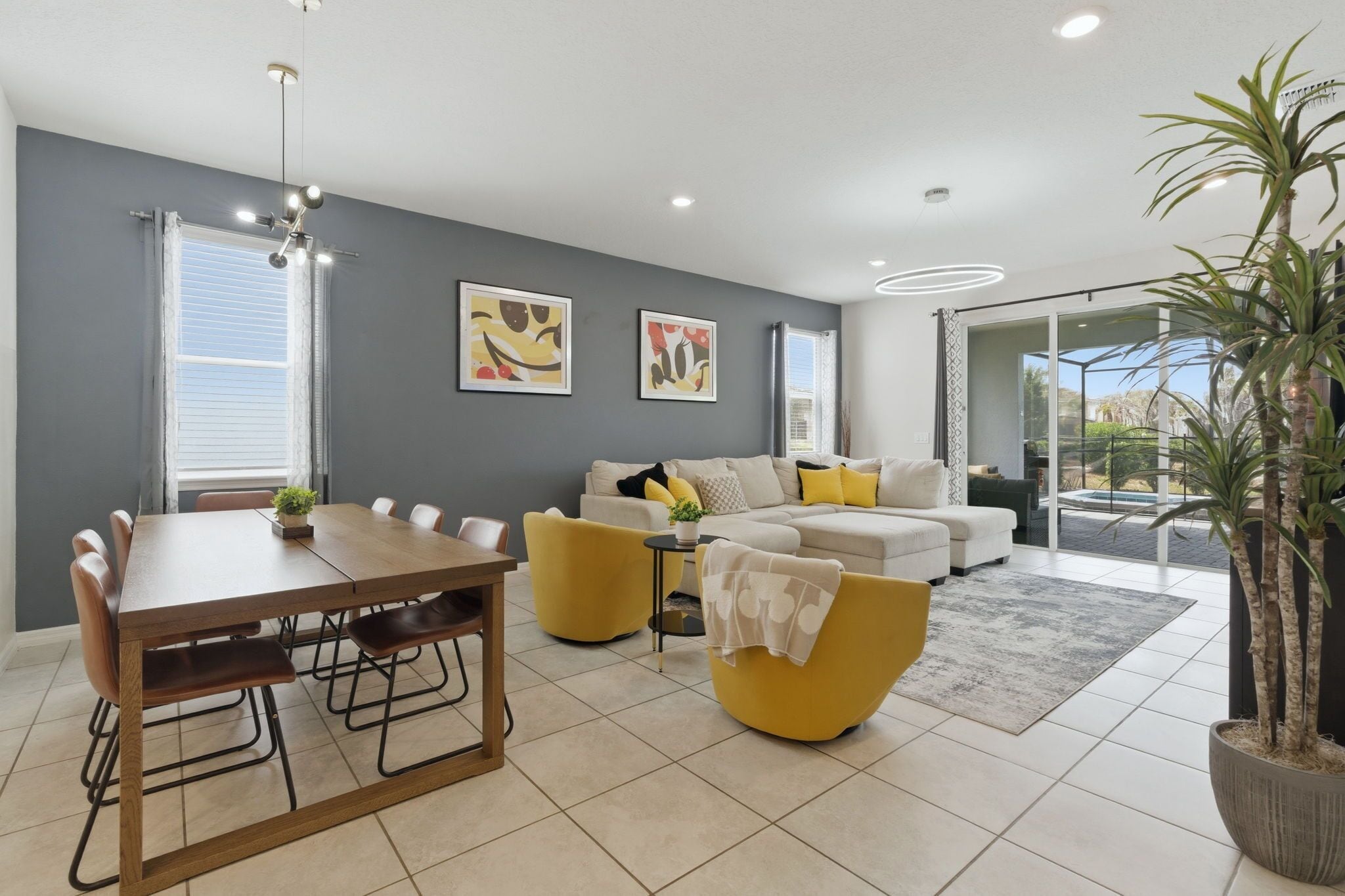 Familie huis, balkon | Interieur