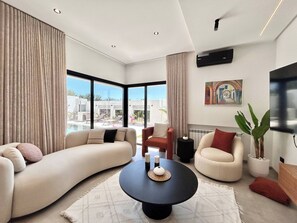 Villa, 4 Bedrooms, Private Pool | Living area | Books - Villa Ulysse 4 Bedroom (Hammamet)