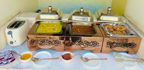 Breakfast meal - Hotel Hindustan Heritage (Jodhpur)