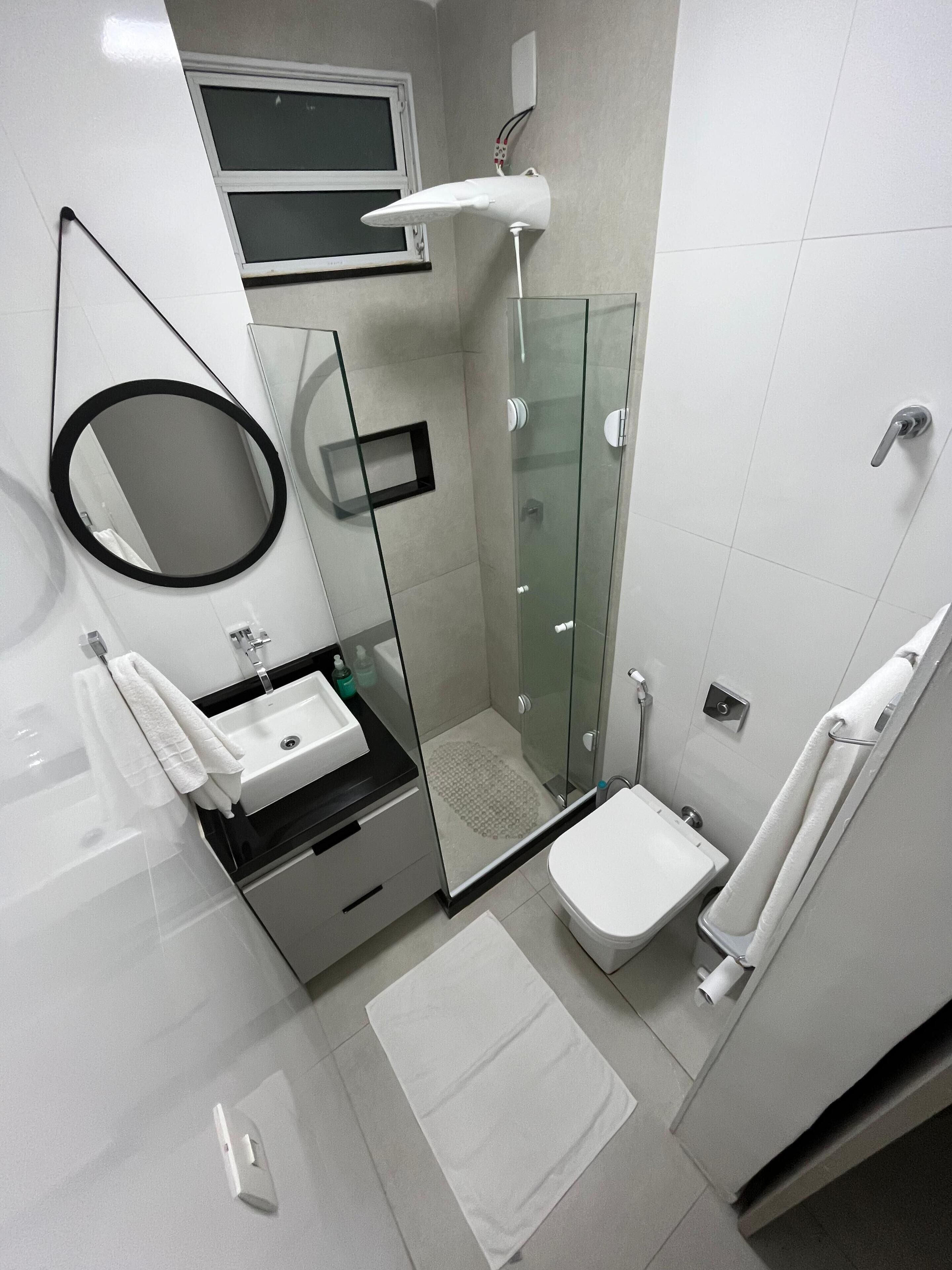 Towels, soap, toilet paper