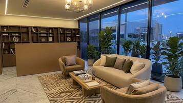 Lobby sitting area