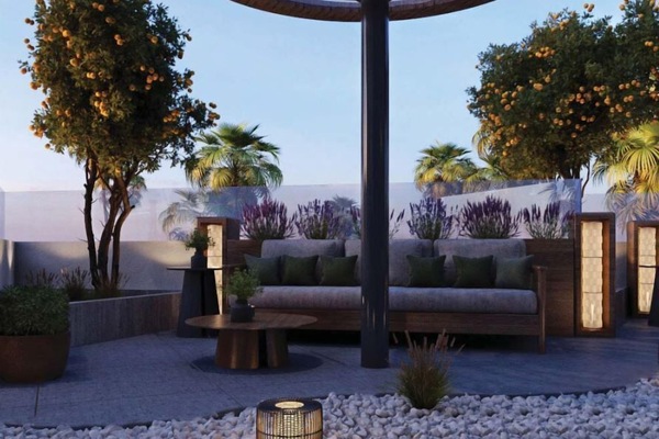 Terraza en la azotea