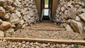 Cabin phong cách lãng mạn, quang cảnh đồi núi | Hiên
