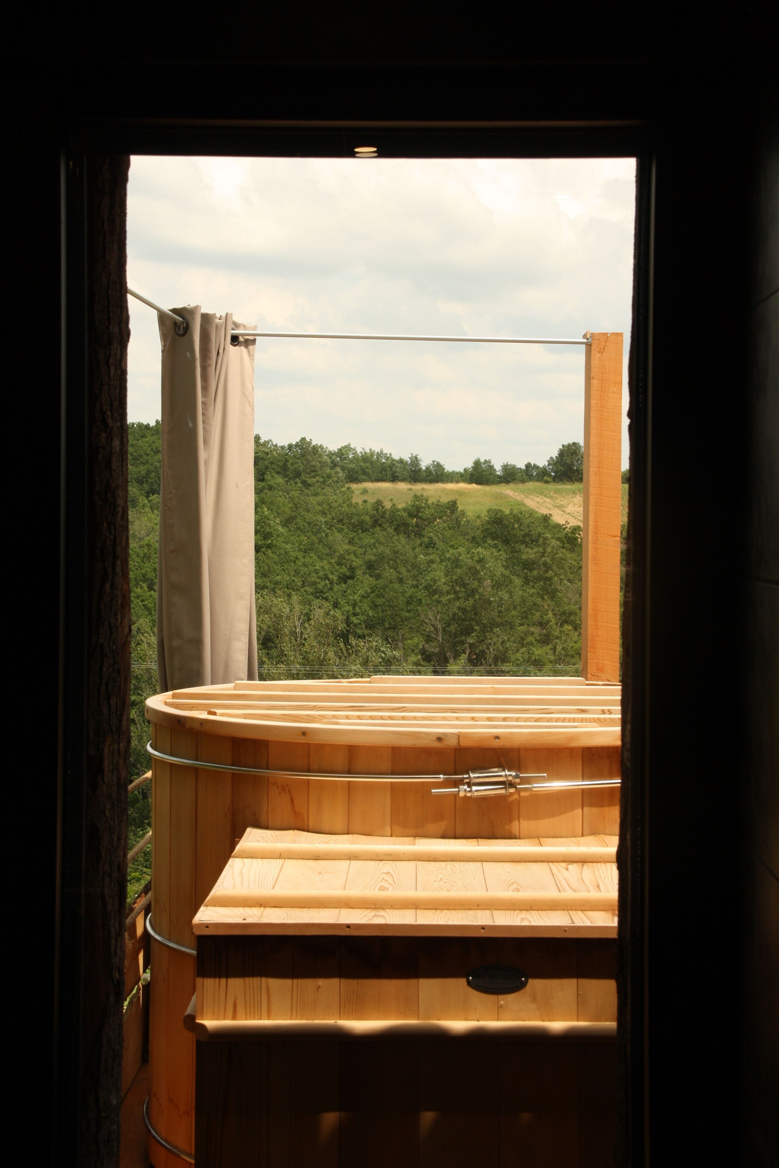 Romantic Cabin, Hill View | Terrace/patio