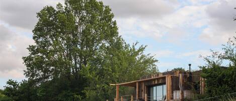 Romantic Cabin, Hill View | Terrace/patio