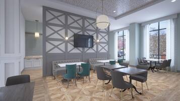 Breakfast area